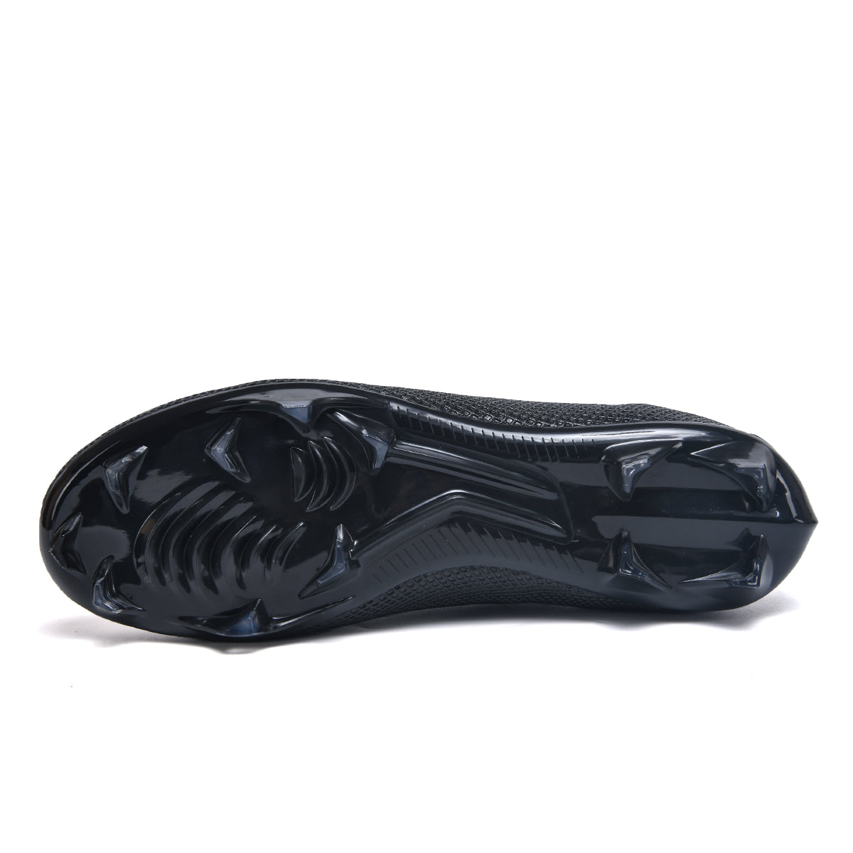 Adult High Top AG Soccer Cleats, Men Knit Sock Collar Football Boots, Soccer Shoes for Outdoor Training and Competition-yihe-YH2502