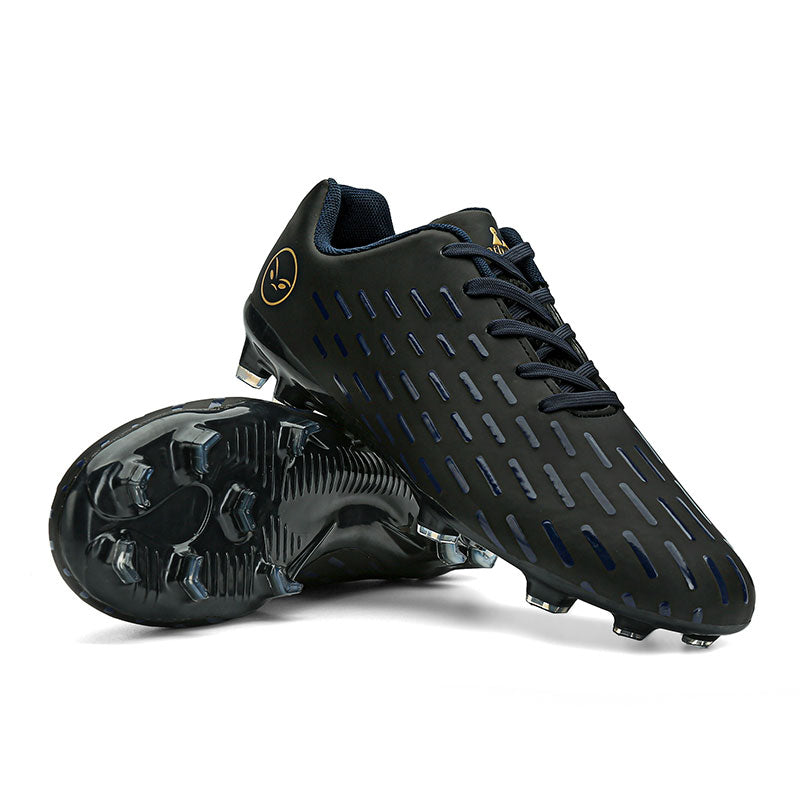 AG Soccer Cleats, Boys Girls Football Boots, Striped Pattern Youth Soccer Shoes for Training & Matches-zhuoshi22035