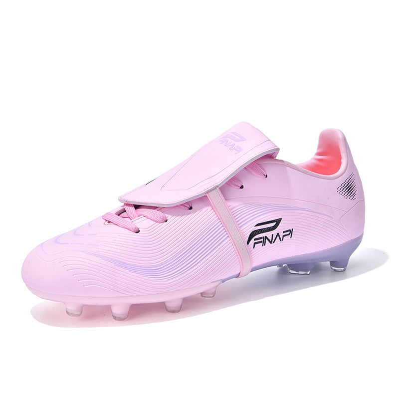 AG Soccer Cleats, Boys Girls Football Boots with Magic Strap, Soccer Shoes for Youth Training & Matches-yihe2605