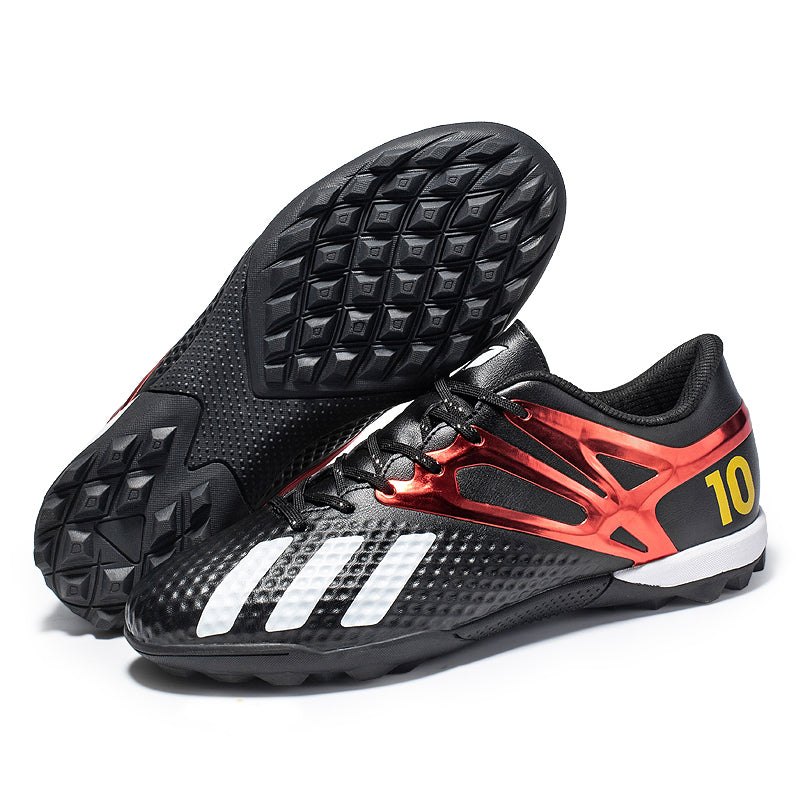 TF Soccer Cleats, Professional Turf Football Shoes Breathable Lightweight Non‑Slip Athletic Sneakers for Youth Boys Men Artificial Turf Training & Competitions, Multi‑Color Options-baobu-Z219-2