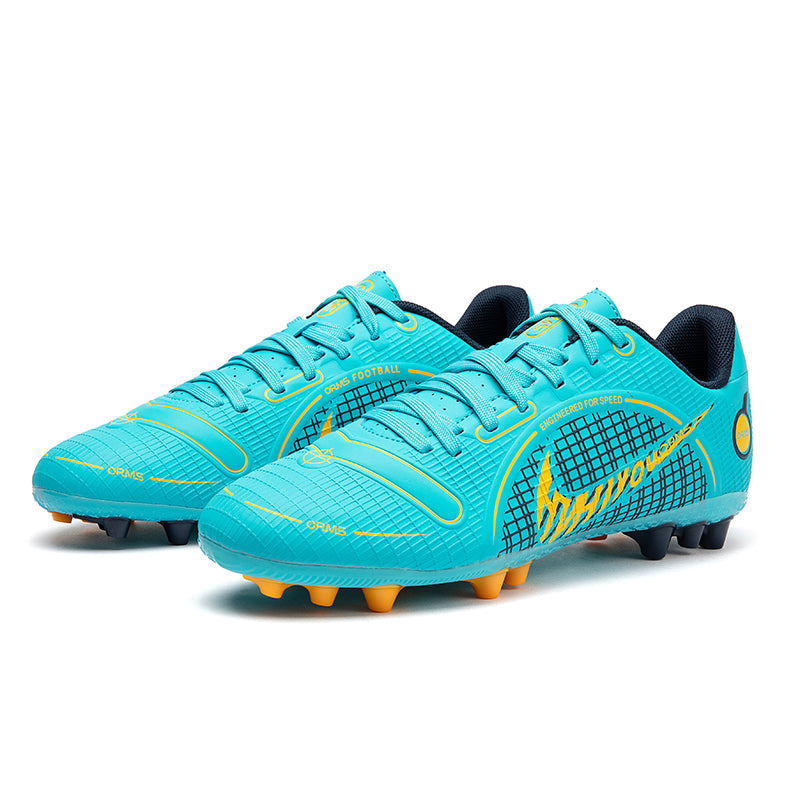 AG Soccer Cleats, Professional Football Shoes Breathable Non‑Slip Athletic Soccer Shoes for Youth Boys Outdoor Training Matches, Multiple Color Options-baobu2218-1