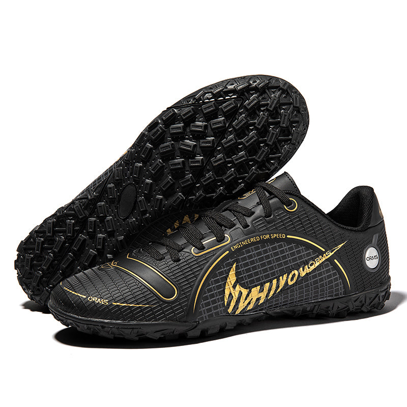 TF Soccer Cleats, Turf Football Shoes Breathable Non‑Slip Athletic Soccer Shoes for Youth Boys Men Artificial Turf Training Matches, Multiple Color Options-baobu2218-2
