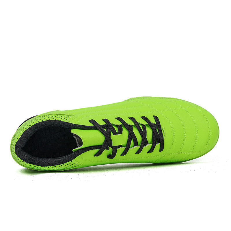 Low Top AG Soccer Cleats, Quilted Synthetic Leather Football Boots, Non-Slip AG Studs Soccer Shoes for Natural & Artificial Grass Training-zankexieye-Z1689