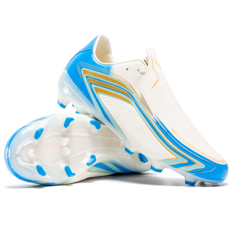 Low Top AG Soccer Cleats,Football Boots, Fold-over Tongue Youth Soccer Shoes for Artificial Grass Training & Matches-Hxh2612-1