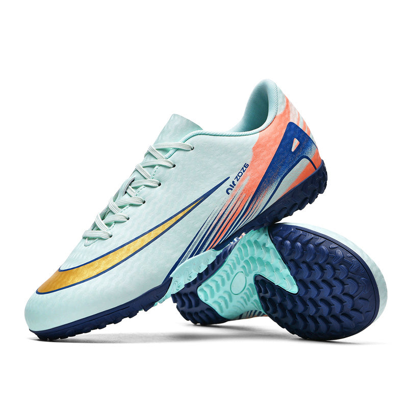 Men's Low-Top TF Turf Soccer Cleats - Breathable Athletic Football Shoes for Youth & Adult Training, Matches & Indoor/Outdoor Play-WEJIESS966