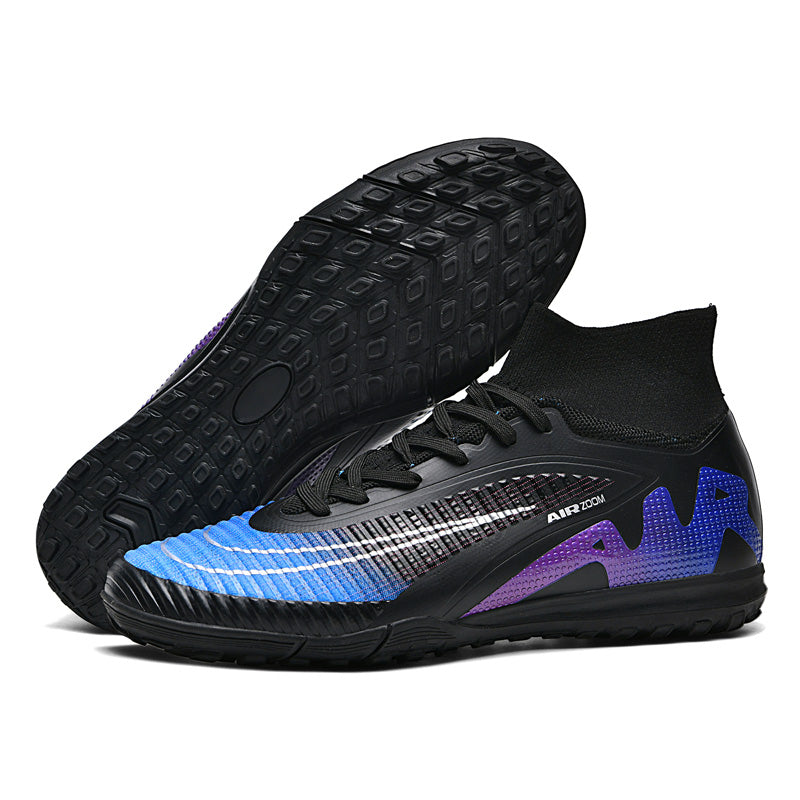 GX3 Seamless Premium Men High-Top TF Soccer Shoes Youth & Adult Professional Match and Training Football Shoes-WEJIESS2699