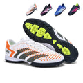 Men&Women Youth TF Turf Soccer Cleats, Lace‑Up Short‑Stud Turf Football Boots, Diamond‑Dot Textured Synthetic Upper Soccer Shoes for Artificial Turf for Men&Women-baobu2305-1