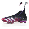 Men&Women Youth Laceless AG Soccer Cleats, High‑Top Knit Slip‑On Football Boots, Spike‑Textured Upper  Soccer Shoes for Natural Grass for  Men&Women-baobu-x2100