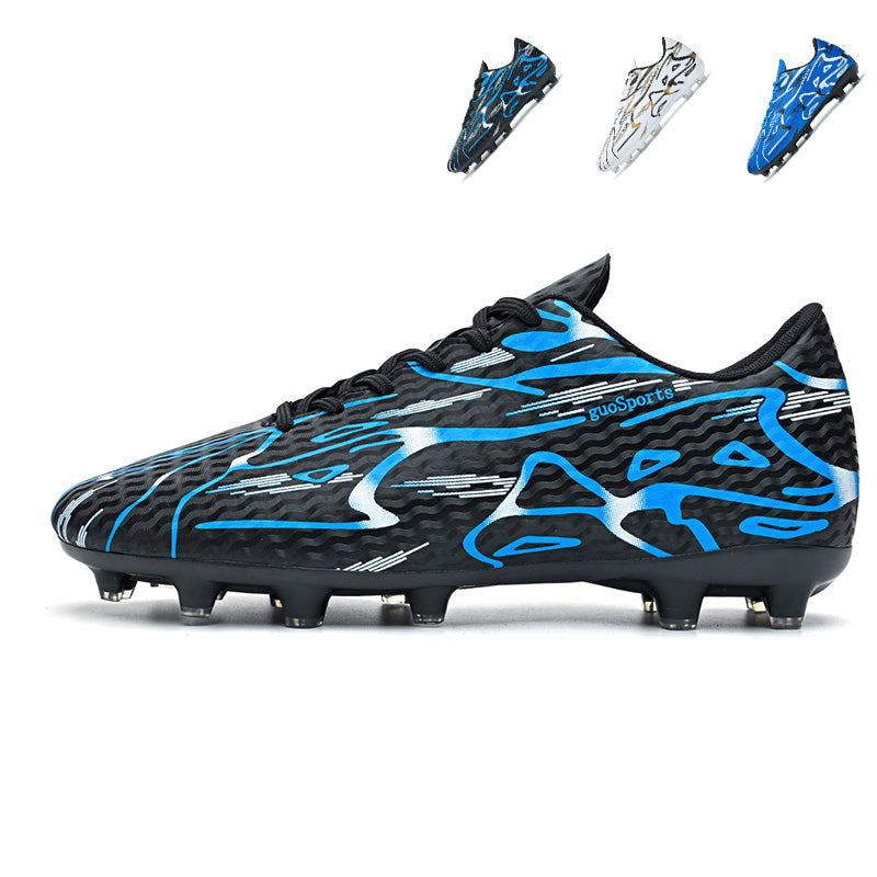 High-Performance Soccer Cleats, guoSports Artificial Grass Football Boots, Breathable Training Sneakers for Synthetic AG-Yinzu723