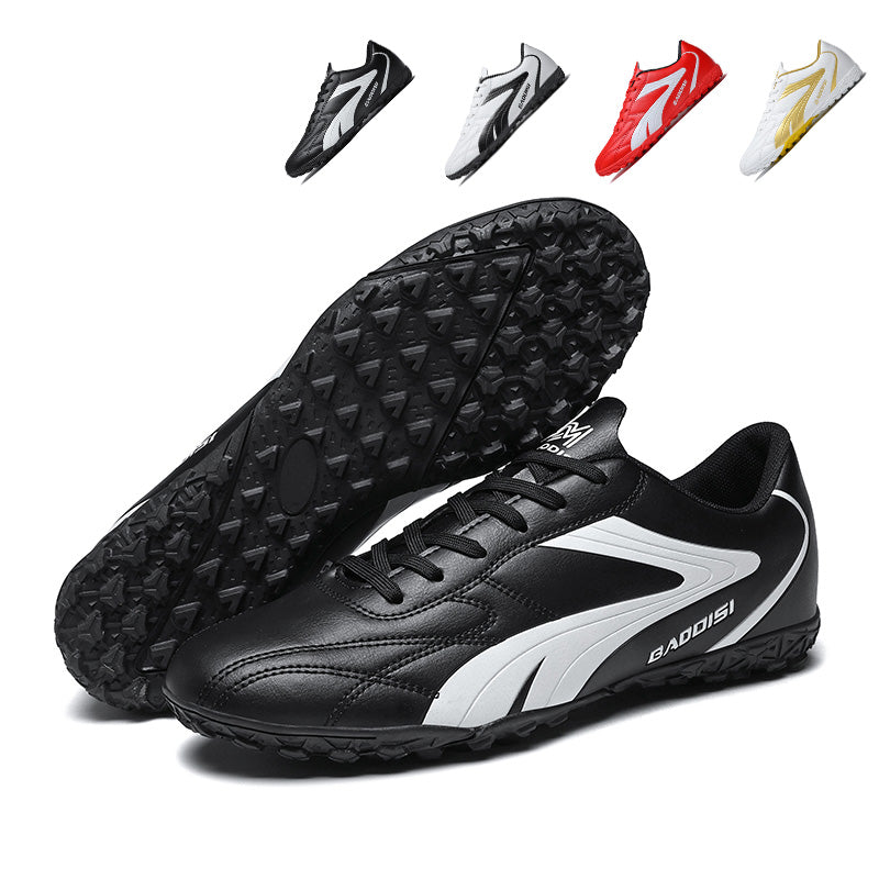 TF Turf Soccer Cleats, Artificial Grass Football Shoes, Breathable Synthetic Leather Training Sneakers-Yinzu8508-1