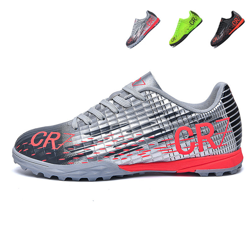 TF CR7 Turf Soccer Cleats, Artificial Grass Football Shoes, Breathable Speed Training Sneakers for Synthetic Turf-Yinzu2517