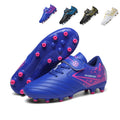 Kids AG Soccer Cleats with Strap, Boys &amp; Girls BAODISI Football Boots, Breathable Training Sneakers for Artificial Grass (Multiple Colors)-Yinzu616