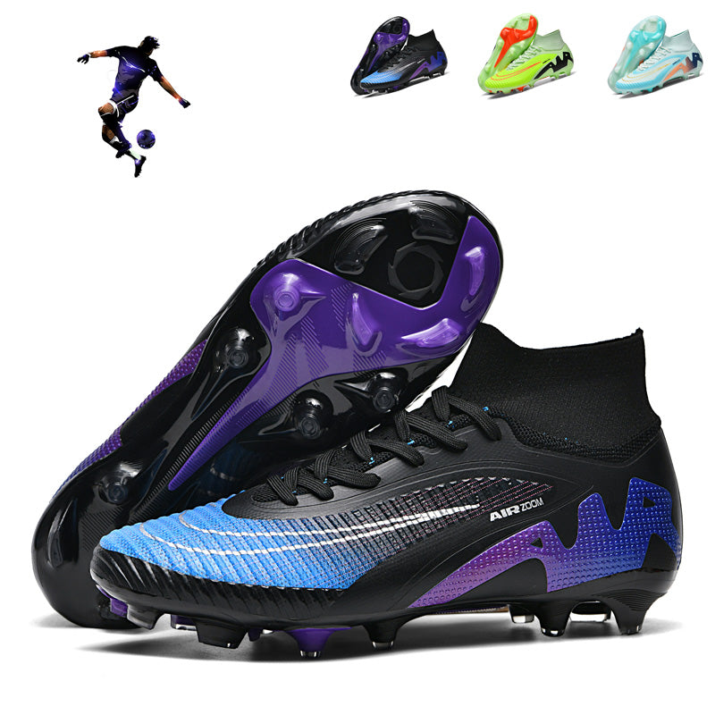 GX3 Seamless Premium Men's High-Top AG Soccer Shoes Youth & Adult Professional Match and Training Football Shoes-WEJIESS2699