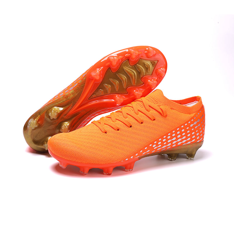 AG Sock Collar Soccer Cleats, Artificial Grass Football Boots, Breathable Speed Training Sneakers for Youth & Adults-YinzuQS003-2