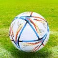 Official Size 5 Soccer Ball, Durable PU Leather Football for Adults/Kids, Indoor/Outdoor Training Match Ball (Multiple Styles)