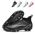 Men's High-Top AG  Football Shoes- Breathable AthleticFootball Cleats for Youth & Adult Training,  High-Ankle Sock Design and Round Stud OutsoleMatches & Competitive Play-WEJIESS2501-2