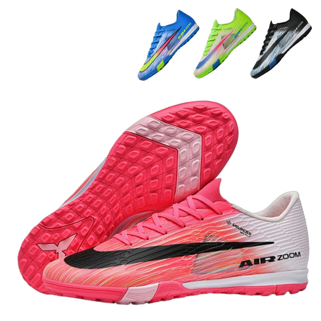 WEJIESS Air Zoom Men and Women TF Soccer Shoes Indoor and Outdoor Artificial Turf Training Shoes Lightweight Non-slip Rubber Cushioning Five a Side Football Shoes-WEJIESS2705