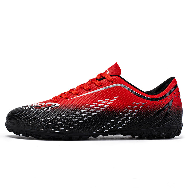 TF Soccer Cleats for Artificial Grass, Breathable Turf Football Shoes with Non-Slip Studs, Lightweight Training Sneakers-Yinzu25006