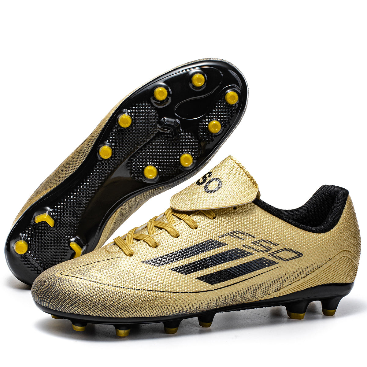 Men's F50 AG Soccer Cleats with Tongue Flap - Professional Artificial Grass Football Boots, Lightweight Non-Slip Training Sneakers for Youth & Adults-Yinzu0507