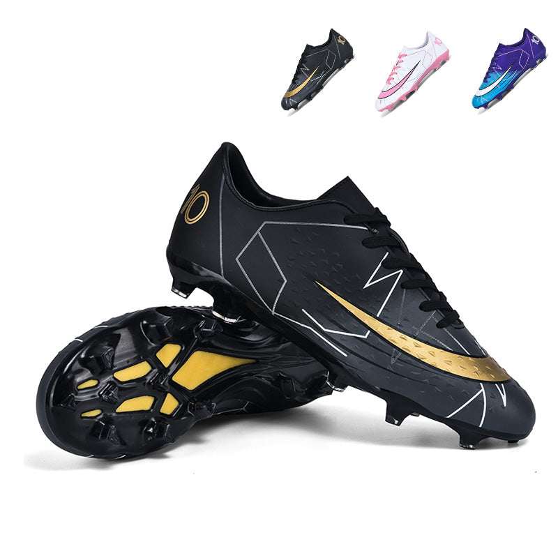 Artificial Grass Soccer Cleats,&nbsp; #10 Signature Football Boots, Textured Control Training Sneakers-Yinzu986