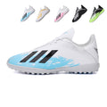 Low-Top TF Turf Soccer Cleats, Gradient Print Football Shoes, Lightweight Breathable Non-Slip Training Sneakers-Yinzu-X27-1