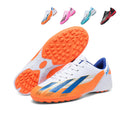 TF Turf Soccer Cleats, Messi-Inspired Three-Stripe Football Shoes, Breathable Training Sneakers for Artificial Turf-Yinzu217