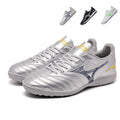 TF Turf Soccer Cleats, Classic Leather-Like Training Football Shoes, Non-Slip Athletic Sneakers for Artificial Turf-HxhJ2511
