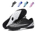 TF Turf Soccer Cleats, Geometric Graffiti Print Football Shoes, Lightweight Breathable Non-Slip Training Sneakers-Yinzu1190-1