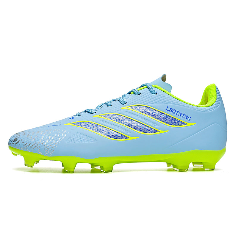 Professional Artificial Grass Football Boots,  AG Soccer Cleats,Lightweight Athletic Soccer Shoes with Speed Texture Upper, High-Traction Soccer Spikes for Synthetic Turf Competition & Training-Yinzu26001