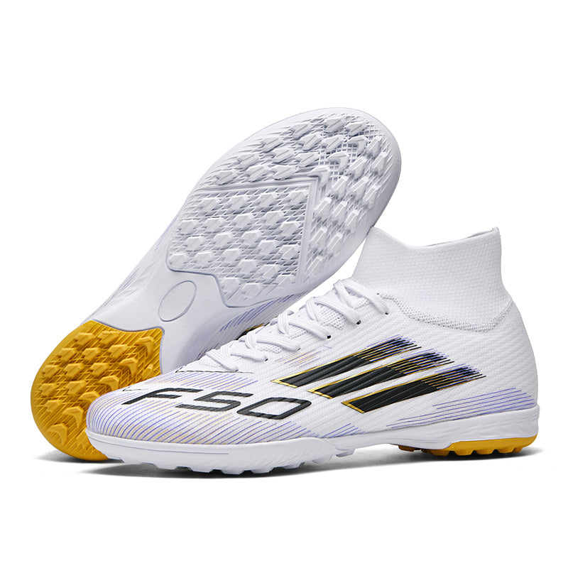 F50 Elite TF Soccer Cleats – Professional Men High-Top Breathable Football Shoes Outdoor&Indoor Court - WEJIESS2701