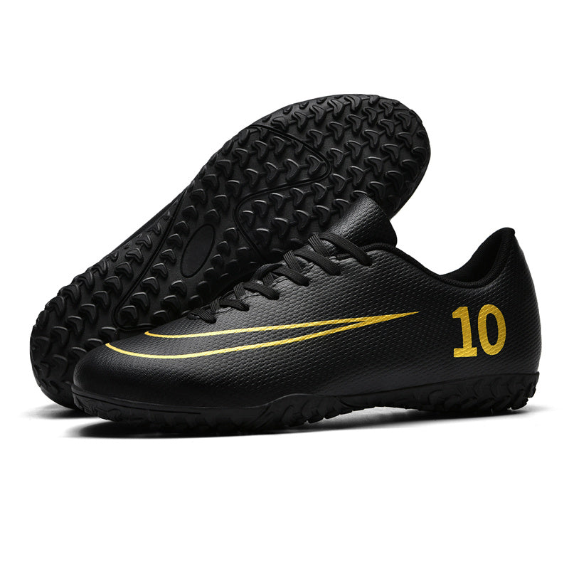 Football Cleats Turf Football Boots Professional Athletics Training Shoes Indoor Outdoor Futsal Sneakers with Number 10 Design-WEJIESS012