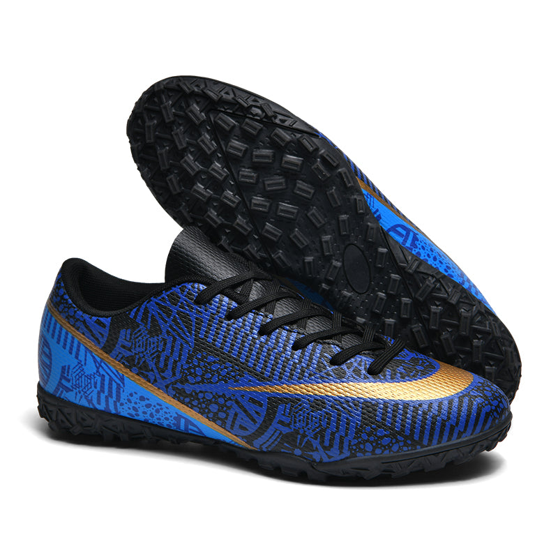 Turf Soccer Cleats, Abstract Tribal Print Football Shoes, Lightweight Breathable Non-Slip Training Sneakers-Yinzu008