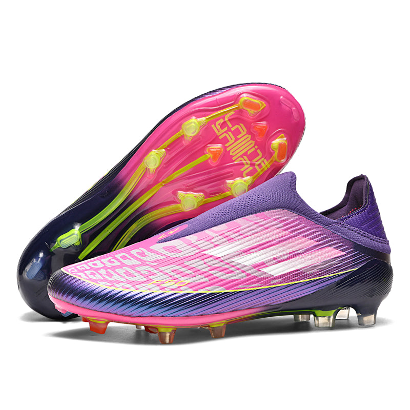 Professional Ultralight Soccer Cleats for Men, High Performance Professional Football Boots with Textured Upper for Traction & Ball Control for Adult & Youth-WEJIESS-X026