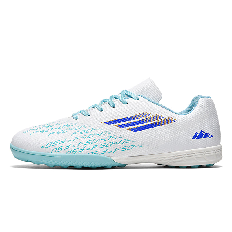 Professional  Turf Soccer Shoes, Laceless Lightweight Breathable Football Boots for Artificial Turf, Non-Slip Athletic Training Cleats-Yinzu-Y26