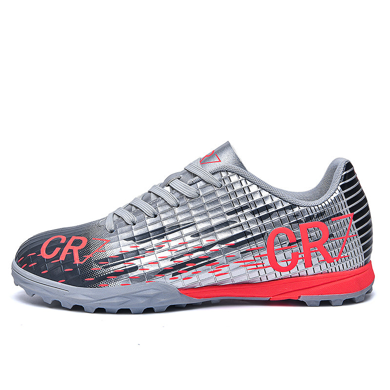 TF CR7 Turf Soccer Cleats, Artificial Grass Football Shoes, Breathable Speed Training Sneakers for Synthetic Turf-Yinzu2517