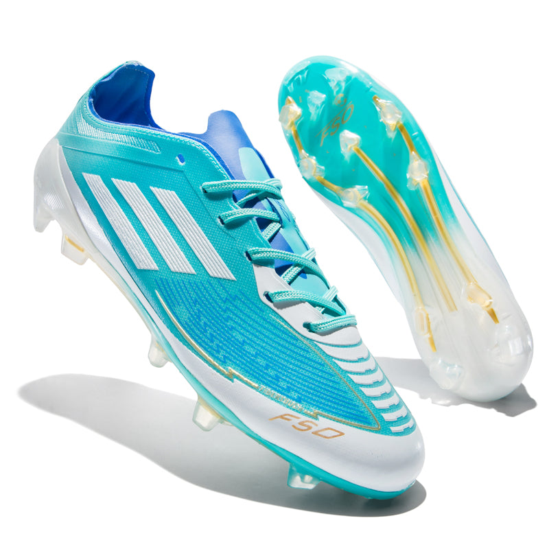 AG F50 Soccer Cleats, Artificial Grass Football Boots, Breathable Speed Training Sneakers for Synthetic Turf (Multiple Colors)-Yinzu2507-Z