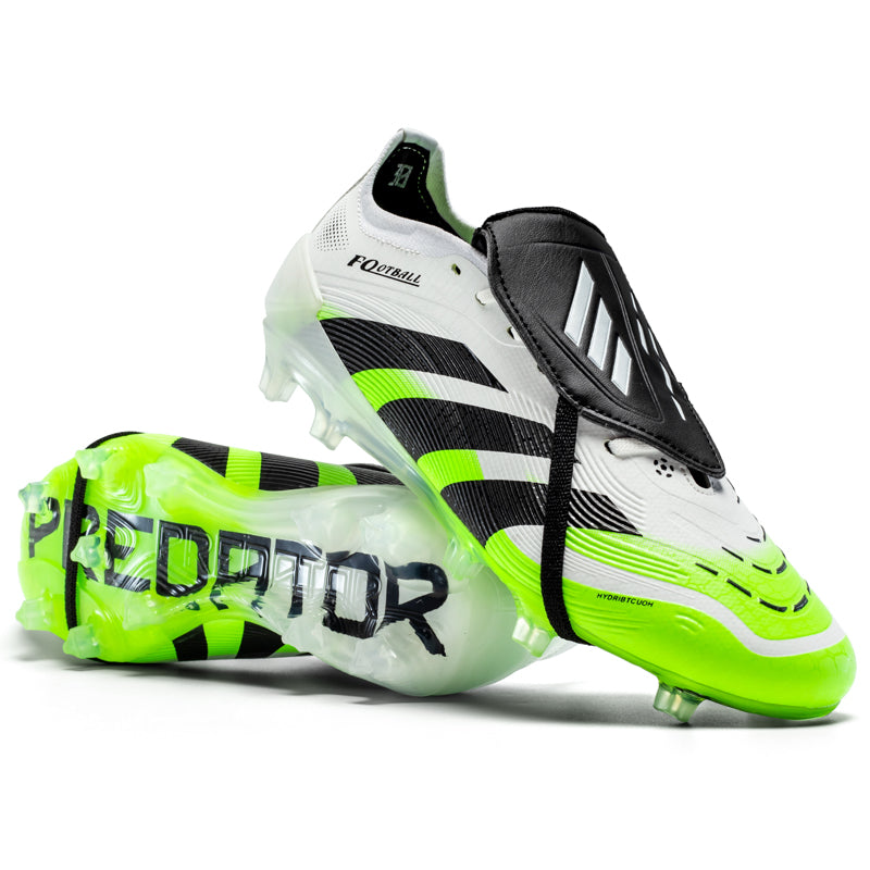 Men's AG Predator Style Soccer Cleats, Artificial Grass Football Boots with Tongue Cover, Breathable Training Sneakers for Synthetic Turf-Yinzu-H01-1