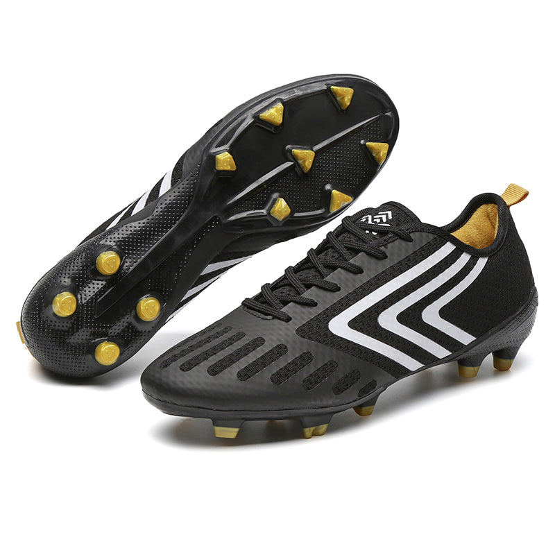 Low Top AG Soccer Cleats,  Football Boots, Breathable Knit Upper Soccer Shoes for Artificial Grass Training & Matches-zhuoshi8901