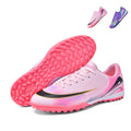 Turf Soccer Cleats, Professional TF Football Boots with Non-Slip Rubber Sole, Vibrant Colorful Lightweight Athletic Soccer Shoes for Artificial Grass & Hard Ground Training-Yinzu-X50