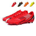 Youth & Adult AG  Soccer Cleats, Lightweight Breathable Long Studs Football Boots, Outdoor Natural & Artificial Grass Training Soccer Shoes for Boys Men-zankexieye1681