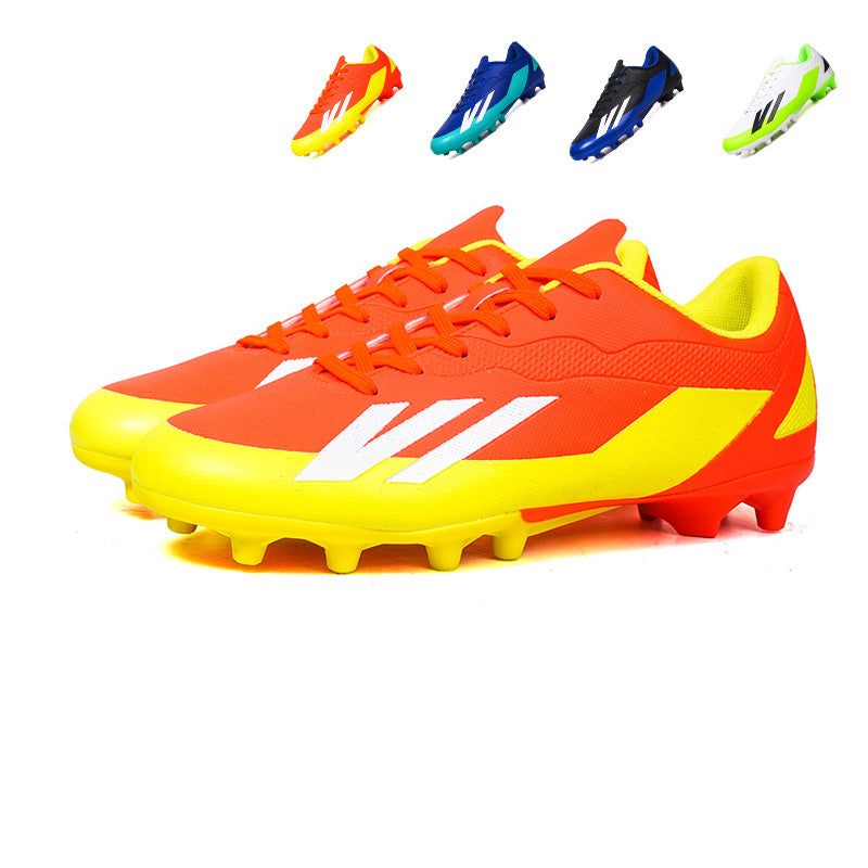 Youth & Adult AG  Soccer Cleats, Lightweight Breathable Long Studs Football Shoes, Outdoor Artificial & Natural Grass Training Soccer Boots for Boys Men-zankexieye1687