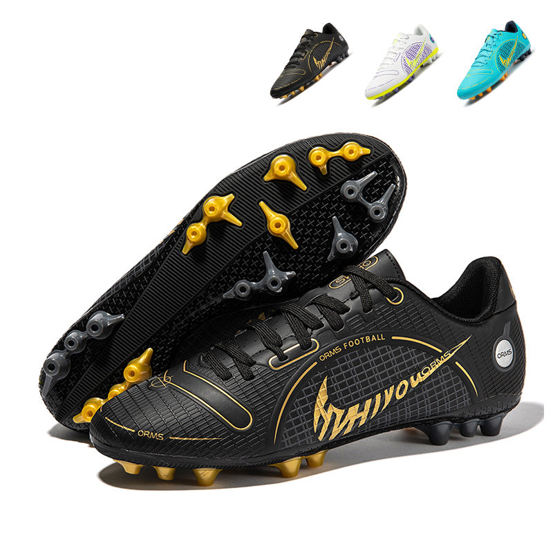 AG Soccer Cleats, Professional  Football Shoes Breathable Non‑Slip Athletic Soccer Shoes for Youth Boys  Outdoor Training Matches, Multiple Color Options-baobu2218-1