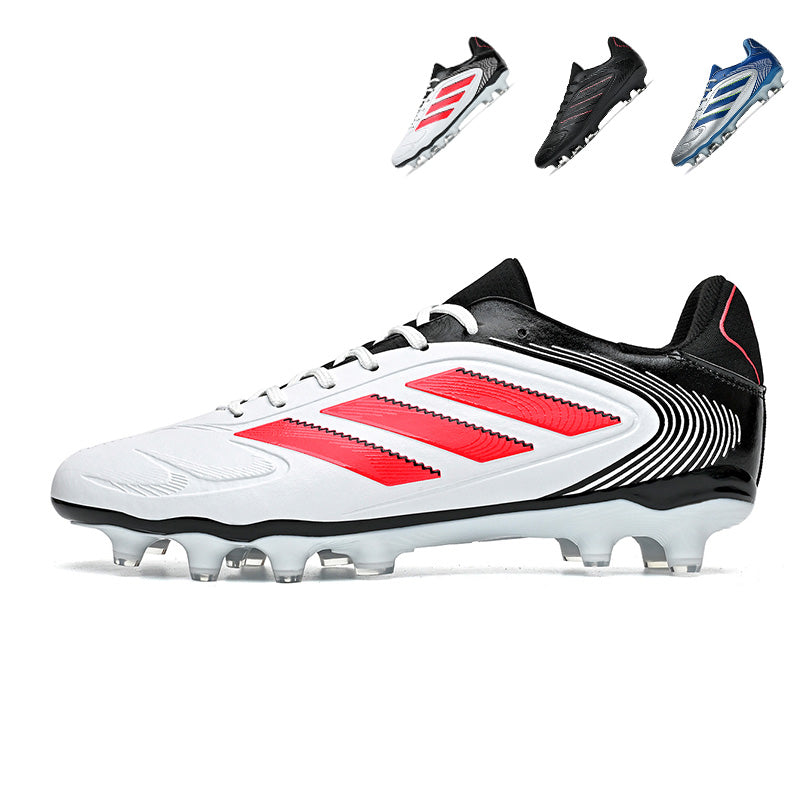 AG Soccer Cleats Professional Artificial Grass Football Boots with Anti-Slip Transparent Studs, Athletic Soccer Shoes for Training & Competition on Synthetic Turf-Yinzu-X26-L