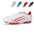 Artificial Grass Football Boots, Breathable Synthetic Leather Training Sneakers for Synthetic Turf (Multiple Colors)-T721