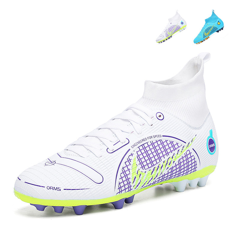 High‑Top AG Soccer Cleats, Professional  Soccer Shoes, Non‑Slip Spike Football Boots for Youth Adult Training & Matches, Multiple Color Options-baobu2358-1