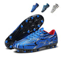 Youth AG Soccer Cleats, Artificial Grass Football Boots, Breathable Non-Slip Training Sneakers for Synthetic Turf -Yinzu999