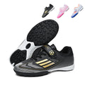 Kids Soccer Cleats Boys Girls Athletic Turf Football Shoes Toddler/Little/Big Kid Breathable Professional Training Shoes with Hook-and-Loop Strap for Indoor Outdoor Artificial Grass-Yinzu-Y26002