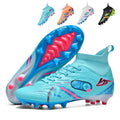 High-Top AG Soccer Cleats - ACC 3.0 Non-Slip Football Boots with Ankle Support for Training & Matches-WEJIESS30