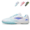 Professional  Turf Soccer Shoes, Laceless Lightweight Breathable Football Boots for Artificial Turf, Non-Slip Athletic Training Cleats-Yinzu-Y26