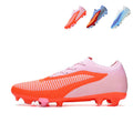 Professional Knit Soccer Shoes, Lightweight Breathable  (AG) Football Boots, Athletic Training Competition Cleats with Supportive Sock Liner for Natural Grass-Yinzu-G30